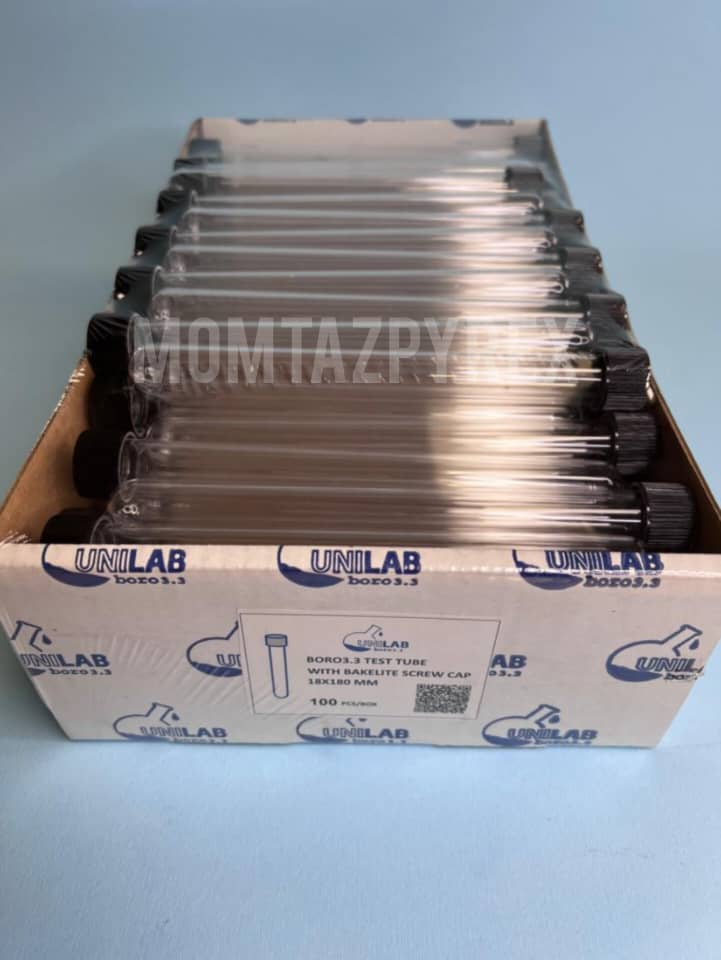 لوله آزمایش درپیچ دار