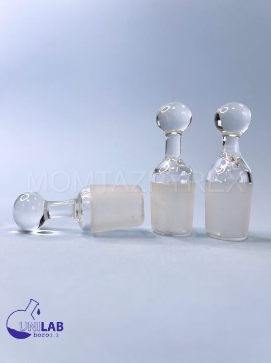 درپوش شیشه ای معمولی (استاپر، گرد)